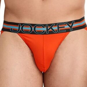 Jockey Sport Men's Stability Pouch Microfiber Thong Underwear NEW Size Medium